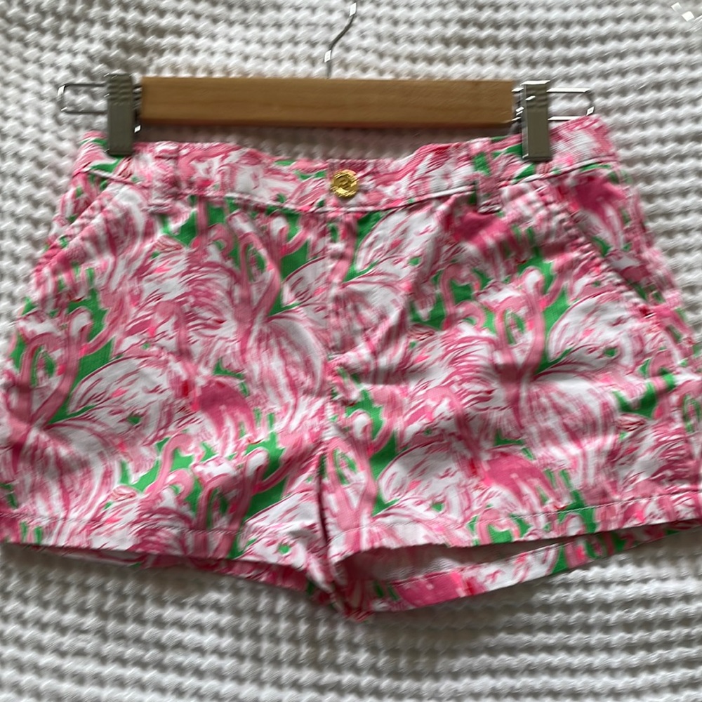 Lilly Pulitzer girls 12 shorts. Pink label.